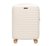 WITTCHEN Motion Line Petite Valise Cabine Bagage Cabine léger Valise Rigide Polycarbonate Serrure TSA poignée télescopique 4 Doubles Roues 360° Taille M Crème-doré