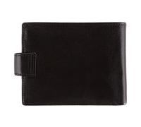 WITTCHEN Portefeuille | Couleur: Noir | Matériel: Cuir de Grain | Taille: 12 x 9.5 CM | Orientation: Horizontalement | Collection: Arizona | 10-1-127-1