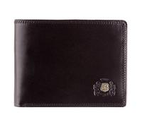 WITTCHEN Portefeuille | Couleur: Noir | Matériel: Cuir de Grain | Taille: 12 x 9.5 CM | Orientation: Horizontalement | Collection: Da Vinci | 39-1-173-1