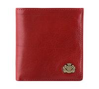 WITTCHEN Portefeuille | Couleur: Rouge | Matériel: Cuir de Grain | Taille: 9.5 x 10 CM | Orientation: Horizontalement | Collection: Arizona | 10-1-065-3