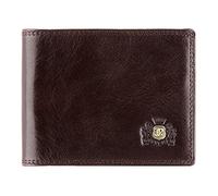 WITTCHEN Portefeuille en Cuir de Vachette | Collection : Da Vinci | Fermeture par Bouton Pression | en matériaux de qualité supérieure | Élégant et Classique | 12 x 9,5 cm