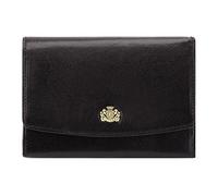 WITTCHEN Portefeuille | Taille: 10 x 14 cm | Matériel: Cuir de Grain | Couleur: Noir | Collection: Arizona | 10-1-062-1