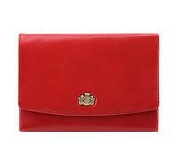 WITTCHEN Portefeuille | Taille: 10 x 14 cm | Matériel: Cuir de Grain | Couleur: Rouge | Collection: Arizona | 10-1-062-3