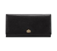 WITTCHEN Portefeuille | Taille: 9.5 x 18.5 cm | Matériel: Cuir de Grain | Couleur: Noir | Collection: Arizona | 10-1-075-1