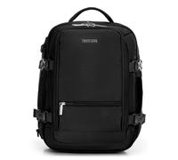 WITTCHEN Sac à Dos Multifonction Sac de Voyage 2 en 1 Noir, Bagage Cabine 40x30x20 cm, Sac à Dos Avion avec Poche RFID et Compartiment pour Ordinateur Portable 14,5”, Polyester
