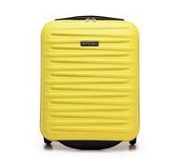 WITTCHEN Skyspeed Line Valise Cabine Free on Board Bagage Cabine Petite Valise Rigide ABS Poignée télescopique 2 roulettes Jaune Air France/Easyjet/Ryanair/Transavia France