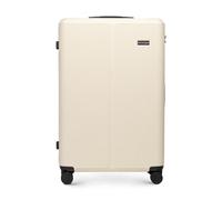 WITTCHEN Stripes Line Valise Grande Taille 76,5 × 50 × 29 cm (XL) | 96 l, Coque Rigide ABS, 4 roulettes 360° | Serrure à Code, poignée télescopique, Bagage soute Air France/easyjet - Couleur: Crème