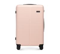 WITTCHEN Stripes Line Valise Moyenne 67,5 × 45 × 27 cm (L), 65 L Coque Rigide ABS, 4 roulettes 360° Serrure à Code, poignée télescopique, Valise soute Air France/easyjet/Ryanair, Couleur: Rose poudré