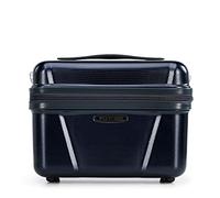 WITTCHEN Trousse de Toilette Bleu Foncé - Valise de Voyage - Bagage à Main - Cabine - Polycarbonate - Serrure à Combinaison - Explorer Line - Nécessaire de Toilette