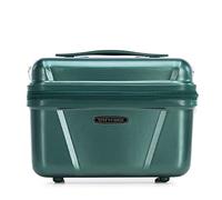 WITTCHEN Trousse de Toilette Valise de Voyage Bagage à Main Valise Cabine Valise en Polycarbonate Serrure à Combinaison Explorer Line Nécessaire de Toilette Vert