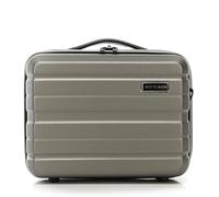 WITTCHEN Valise cosmétique Trousse de Toilette Valise de Voyage Bagage à Main Bagage Cabine en ABS Trousse de Toilette Sac à cosmétiques Femme COMODO Line Or