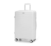 WITTCHEN Valise Grande Taille Valise de Voyage Valise à roulettes Coque Rigide en polypropylène avec 4 roulettes Spinner Serrure à Combinaison Poignée télescopique FUERTA Line Taille XL Blanc cassé