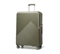 WITTCHEN Valise Grande Taille Valise de Voyage Valise à roulettes en Polycarbonate avec 4 roulettes Spinner Serrure à Combinaison Poignée télescopique Style Line Taille XL Vert Olive