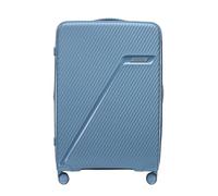 WITTCHEN Win Line Grande Valise Bagage de Voyage léger Valise Rigide polypropylène Serrure à Combinaison poignée télescopique 4 Doubles Roues 360° Taille XL Bleu