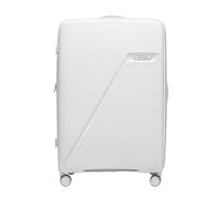 WITTCHEN Win Line Grande Valise Bagage de Voyage léger Valise Rigide polypropylène Serrure à Combinaison poignée télescopique 4 Doubles Roues 360° Taille XL Blanc-Argent
