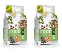 Witte Molen, Puur Aliment Complet pour Lapin Junior 600 GR, sans conservateurs, colorants ou arômes artificiels, Tous Les nutriments pour Une Vie Heureuse et Une Bonne santé (Lot de 2)