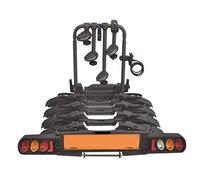 Witter ZX704 Porte-vélo pour 4 vélos monté sur Barre d'attelage | Convient aux vélos électriques | Rails Pliables pour Un Rangement Facile | Charge maximale 60 kg