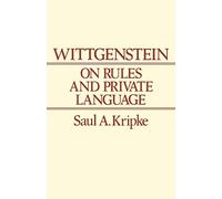 Wittgenstein Rules and Private Language
