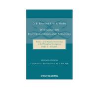 Wittgenstein: Understanding And Meaning