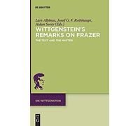 Wittgenstein's Remarks On Frazer