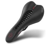 WITTKOP Selle de vélo avec Concept innovant Medicus à 5 Zones et Rembourrage orthopédique en Mousse à mémoire de Forme I Selle de vélo Confortable pour Hommes et Femmes I VTT, Trekking, Ville