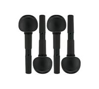 Wittner 270111MO4, Set de 4 chevilles fines d'accord pour violon, pour violon 4/4-3/4, Ø 8,6/1:30, noir, pack de 4, Made in Germany