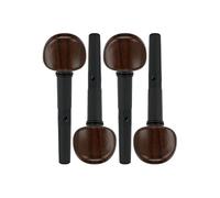 Wittner 270111S04P Lot de 4 chevilles d'accordage pour violon 4/4-3/4 Ø 7,8/1:30, couleur palissandre, fabriqué en Allemagne