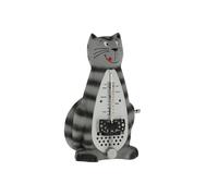Wittner Métronome Taktell Forme d'animal Série 839 - Boîtier en plastique - Sans cloche - Chat - Mécanique à remonter - Pas de piles nécessaires - Fabriqué en Allemagne
