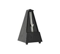 Wittner Métronome Taktell Forme pyramidale Système Maelzel Série 845 - Boîtier en plastique - Sans cloche - Noir - Mécanique à remonter - Pas de piles nécessaires - Fabriqué en Allemagne