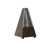 Wittner Metronome Taktell Forme Pyramide Système Maelzel Série 800K - Sans cloche - Avec couvercle en plexiglas - Mécanique à remonter - Pas de piles nécessaires - Fabriqué en Allemagne