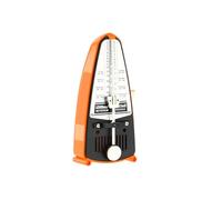 Wittner Métronome Taktell Piccolo Série 830 - Boîtier en plastique - Sans cloche - Orange - Mécanique à remonter - Pas de piles nécessaires - Fabriqué en Allemagne