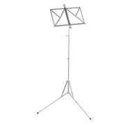 Wittner pupitre 964a, pupitre réglable en hauteur avec grand support de partitions, extra long (110-175 cm), léger et pliable, 1,1 kg, Fabriqué en Allemagne