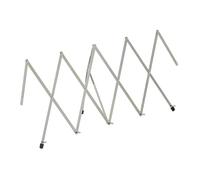 Wittner pupitre/pupitre de table 968001, pupitre à ciseaux semi-automatique, également comme pupitre de cithare, pieds courts, nickelé, Fabriqué en Allemagne