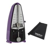 Wittner Taktell Piccolo 830371 Métronome mécanique Violet Avec chiffon microfibre Keepdrum