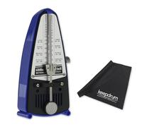 Wittner Taktell Piccolo 837 Métronome mécanique Bleu Avec chiffon microfibre Keepdrum