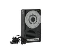 Wittner Taktell® Quartz QM 2 Série 861 - Boîtier plastique noir - 40-208 battements/minute - 39 positions de tempo - Avec tonalité de chambre la1 = 440 Hz - Pile (9 volts) et écouteurs inclus