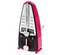 Wittner Métronome Taktell Piccolo Série 830 - Boîtier en plastique - Sans cloche - Rose foncé - Mécanique à remonter - Pas de piles nécessaires - Fabriqué en Allemagne