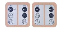 Witty accessoire lot stickers IOT (face avant) (libre, à clé) - HAGER XEVA300