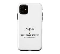 Witty Altos Plot Twist Choir Chanteur Humour Coque pour iPhone 11