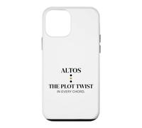 Witty Altos Plot Twist Choir Chanteur Humour Coque pour iPhone 12 Mini