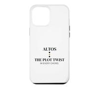 Witty Altos Plot Twist Choir Chanteur Humour Coque pour iPhone 12 Pro Max