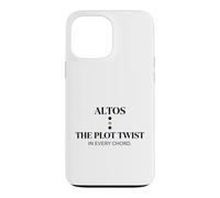 Witty Altos Plot Twist Choir Chanteur Humour Coque pour iPhone 13 Pro Max