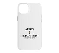 Witty Altos Plot Twist Choir Chanteur Humour Coque pour iPhone 14 Plus