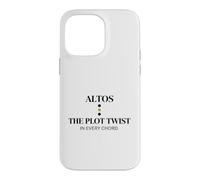 Witty Altos Plot Twist Choir Chanteur Humour Coque pour iPhone 14 Pro Max