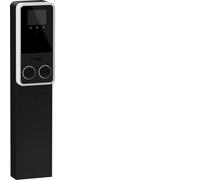 witty park2 Borne totem IP55 IK10 2x22kW T2+TE+OCPP+MID+ECRAN+RFID+Protections - HAGER XVG222SQF