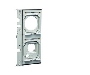 Witty pièce détachée - support de prise M3M2 gris pour borne witty XEV1Kxx - HAGER XEVS111