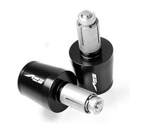 WITTYL Moto Accessoires Moto 7/8 "22 MM Poignées De Guidon Poignée Embout De Guidon pour Suzuki SV 650 2016 SV650/S 1999-2009 2000 2001 2002 extrémité du Manche(Black)