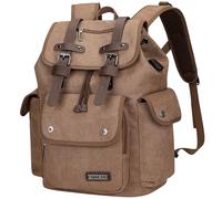 WITZMAN Sac à Dos En Toile Pour Hommes Sac à Dos Vintage Sacs à Dos De Voyage Haute Capacité DéContracté