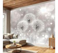 WIVCOMD Papier Peint Panoramique Frais Et Guérisseur, Papier Peint Pissenlit - Décoration Murale Pour Salon Chambre Restaurant, 400 X 280 Cm (Non Adhésif)