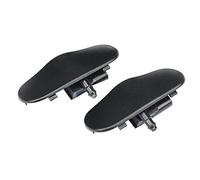 Wivplex 1 paire de buses de pulvérisation de lave-glace chauffante for pare-brise de voiture, Jet adapté for A6 RS6 C7, for ALLROAD, 4G0955987A 4G0955988A Buse de lave-phares
